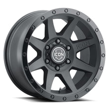 Load image into Gallery viewer, ICON Rebound 18x9 6x135 6mm Offset 5.25in BS 87.1mm Bore Double Black Wheel