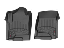 Load image into Gallery viewer, WeatherTech 2014+ Chevrolet Silverado 1500 Vinyl Front FloorLiner - Black (Double/Crew Cab)