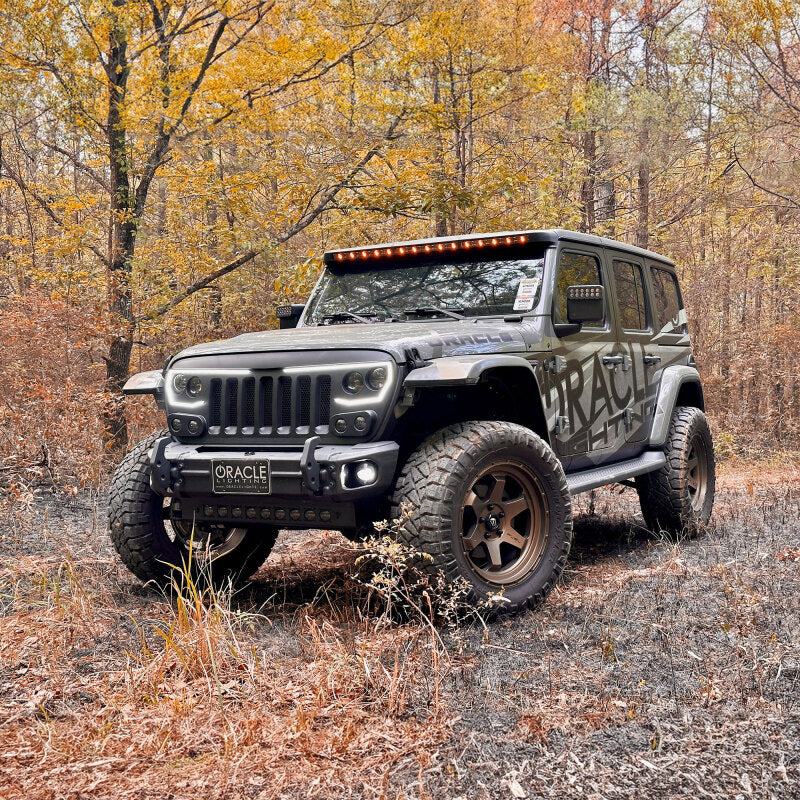 Oracle Jeep Wrangler JL/Gladiator JT Integrated Windhsiled LED Light Bar System