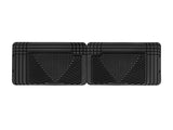 WeatherTech 96 GMC Rally Van Rear Rubber Mats - Black