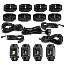 Load image into Gallery viewer, Borne Off-Road Rock Light (Kit of 4) Long Harness