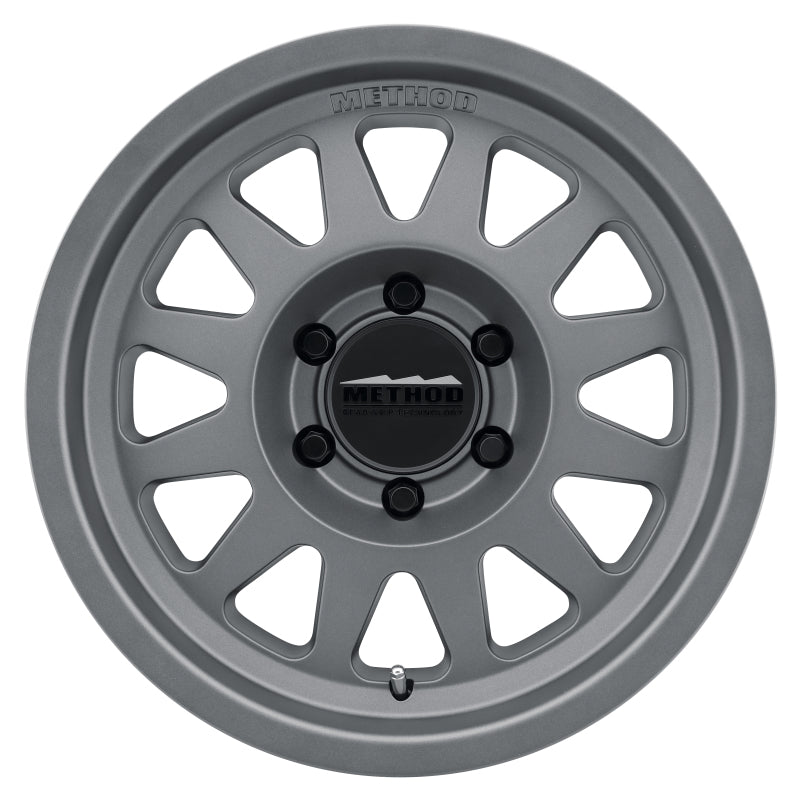 Method MR704 16x8 0mm Offset 6x5.5 106.25mm CB Matte Titanium Wheel