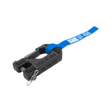 Load image into Gallery viewer, Borne Off-Road Winch Hook - 3/8in Rope - Hand Strap - Blue