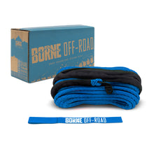 Load image into Gallery viewer, Borne Off-Road Synthetic Rope - 3/8in x 85ft - Blue