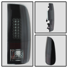 Load image into Gallery viewer, Spyder Ford F150 side 97-03/F250 Super Duty 99-07 LED Tail Lights Blk Smke ALT-YD-FF15097-LED-BSM