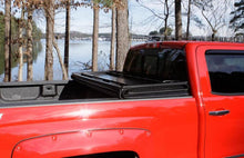 Load image into Gallery viewer, Lund 15-17 Chevy Silverado 3500 Fleetside (6.6ft. Bed) Hard Fold Tonneau Cover - Black