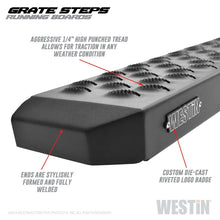 Load image into Gallery viewer, Westin Grate Steps Running Boards 90 in - Textured Black