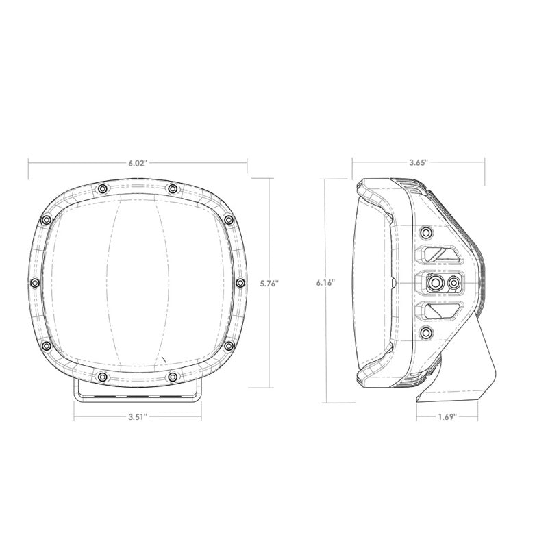 Rigid Industries Adapt XP Xtreme Powersports LED Light (Pair)