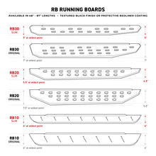 Load image into Gallery viewer, Go Rhino RB20 Running Boards - Bedliner - 87in