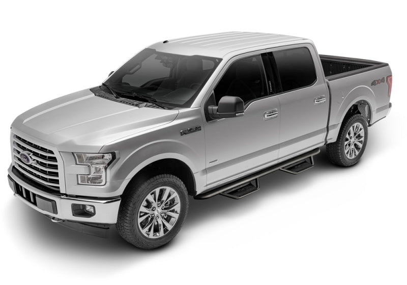 N-Fab Podium LG 15-17 Ford F-150 SuperCrew - Tex. Black - 3in