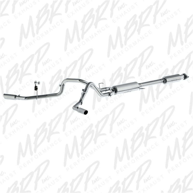 MBRP 2015 Ford F-150 5.0L 3in Cat Back Dual Split Side Exit T409 Exhaust System