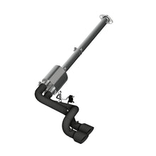 Load image into Gallery viewer, MBRP 09-14 Ford F150 Pre-Axle 4.5in OD Tips Dual Outlet 3in Black Coated Cat Back Exhaust