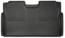 Load image into Gallery viewer, Husky Liners 15-23 Ford F-150 SuperCrew Cab WeatherBeater Black 2nd Seat Floor Liner