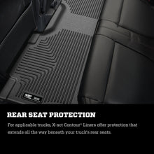 Load image into Gallery viewer, Husky Liners 15-23 Ford F-150 Super Cab X-Act Contour Black 2nd Seat Floor Liners