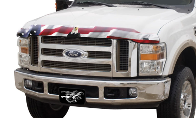 Stampede 15-20 Ford F-150 (Excl. Raptor) Vigilante Premium Hood Protector - Flag