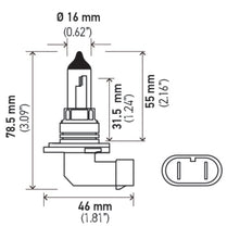 Load image into Gallery viewer, Hella Optilux HB4 9006 12V/55W XY Xenon Yellow Bulb