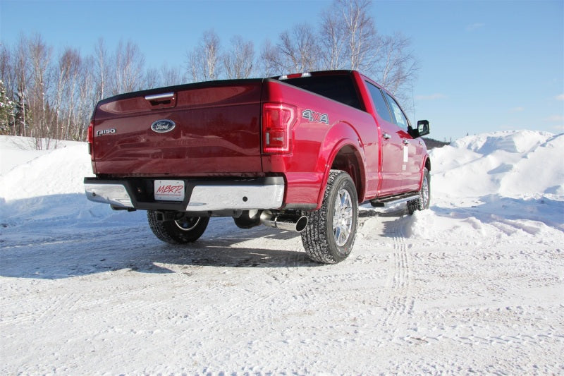 MBRP 2015 Ford F-150 2.7L / 3.5L EcoBoost 4in Cat Back Single Side Alum Exhaust System